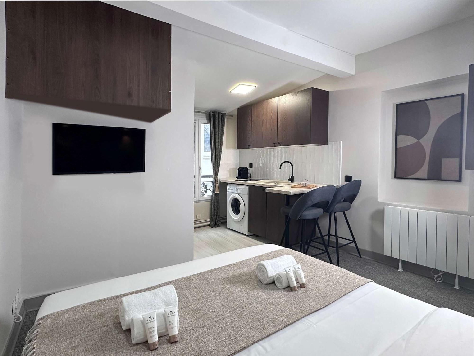 Charming Studio In Porte De Versailles Apartment ปารีส ภายนอก รูปภาพ